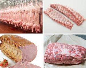 Cortes de carne de cerdo de alta calidad de DIPORSA