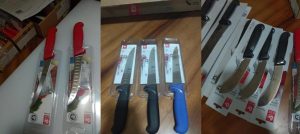 Cuchillos ICEL fileteros rectos y curvos para corte de carne