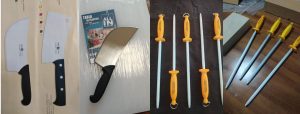 Hachas taqueras y chairas profesionales para carnicerías y taquerías